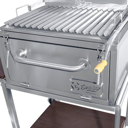 Parrilla con Caja China Tipo Horno Inoxidable