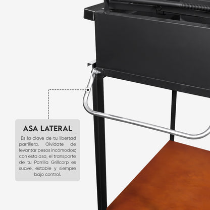 Parrilla Argentina de Metal