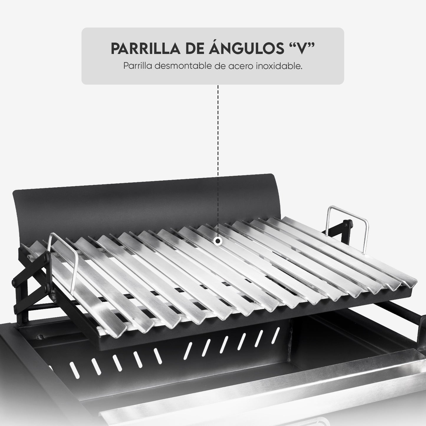 Parrilla Argentina de Metal