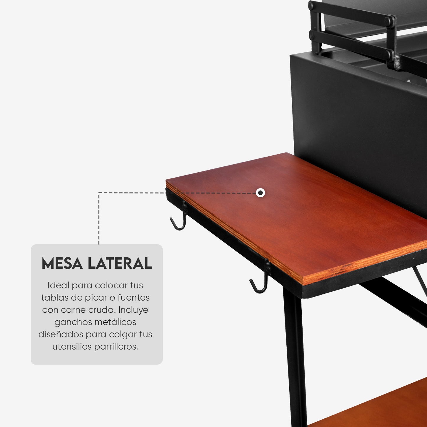 Parrilla Argentina de Metal