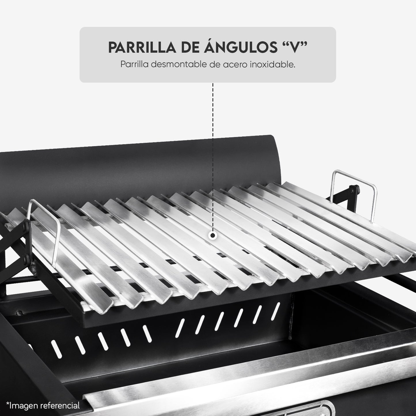 Parrilla Argentina de Metal