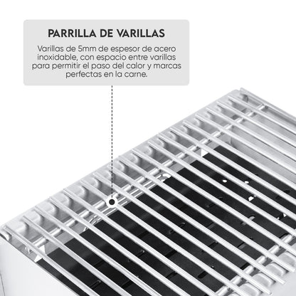 Parrilla Desmontable de Camping Inoxidable