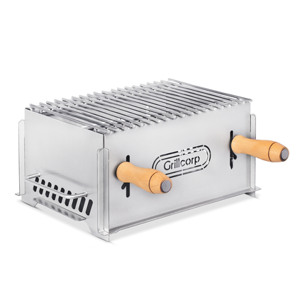 Parrilla Desmontable de Camping Inoxidable