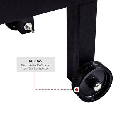 Caja China Chica Black Inoxidable con parrilla de varillas Inoxidables | Grillcorp