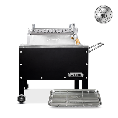 Caja china Junior Black Inoxidable con Levante Mixta | Grillcorp