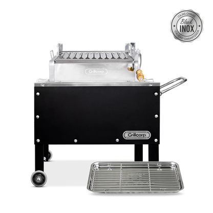 Caja china Junior Black Inoxidable con Levante Mixta | Grillcorp