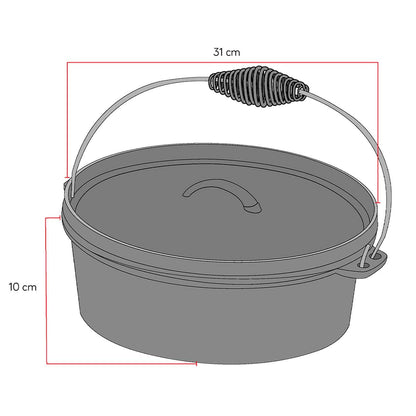 Olla Holandesa de Hierro fundido