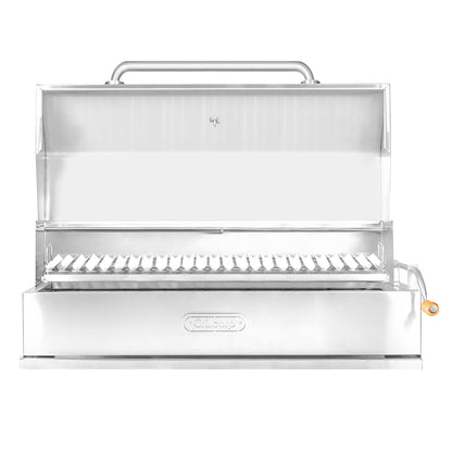 Parrilla Argentina con tapa Extra Grande Empotrable Inoxidable 100cm x 60cm | Grillcorp