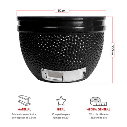 Base de cerámica para kamado | Grillcorp