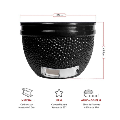 Base de cerámica para kamado | Grillcorp