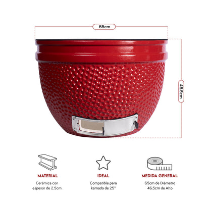 Base de cerámica para kamado | Grillcorp
