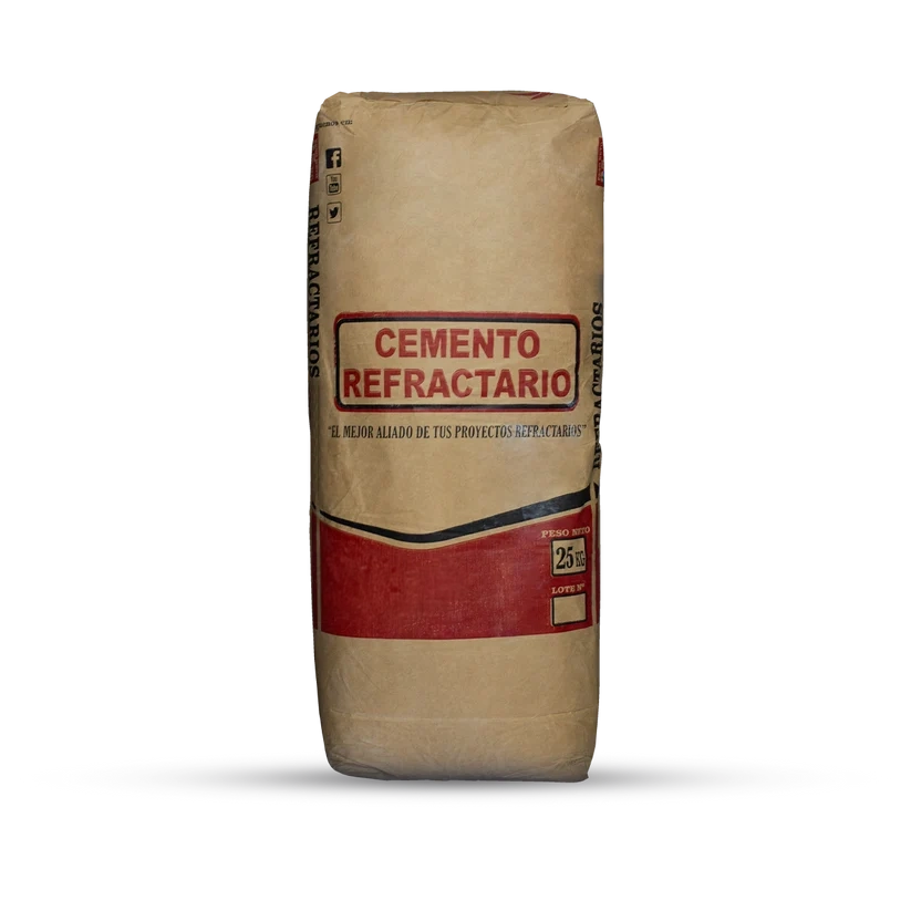 Cemento Ultra Refractario de 25 kilos