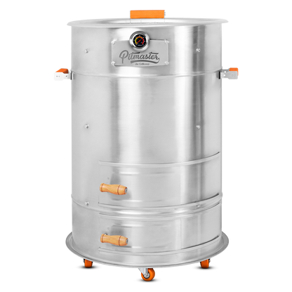 Cilindro Ahumador Grande de Acero Inoxidable AISI 304 (62cm x 100cm) | Grillcorp