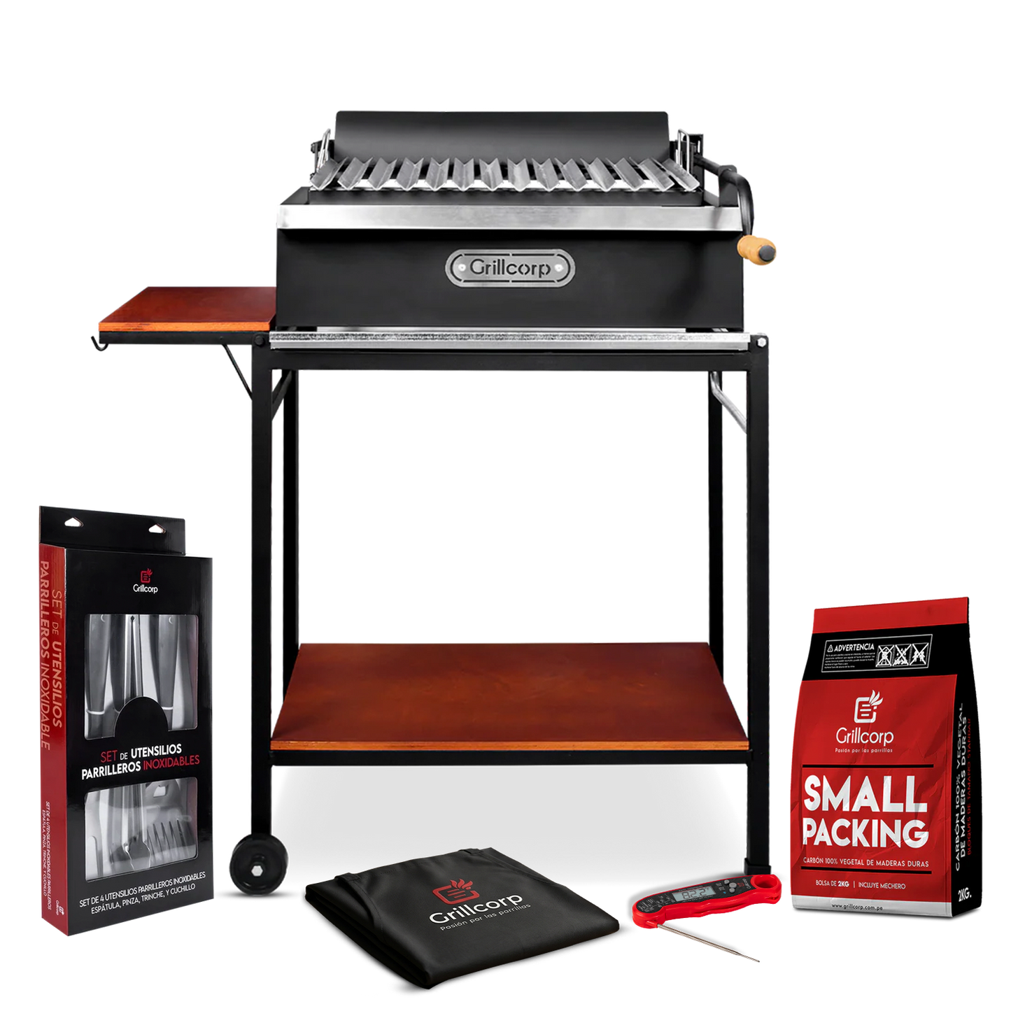Parrilla Argentina de Metal Chica + Accesorios Parrilleros | Grillcorp