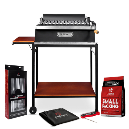 Parrilla Argentina de Metal Chica + Accesorios Parrilleros | Grillcorp