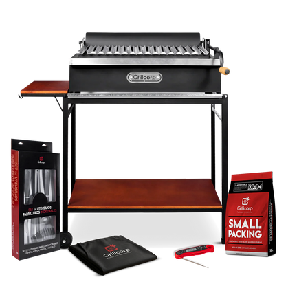 Parrilla Argentina de Metal Mediana + Accesorios Parrilleros | Grillcorp