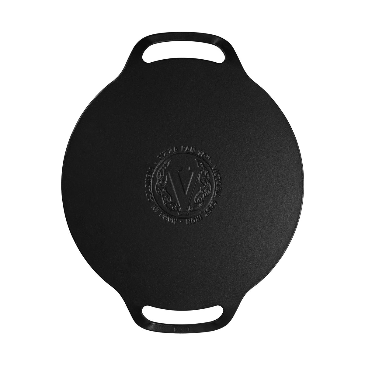Plancha para Pizza doble Asa de Hierro fundido Esmaltado | Victoria