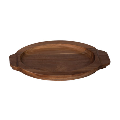 Base de Madera de Acacia para Bandeja Ovalada 29 x 19 cm | Victoria