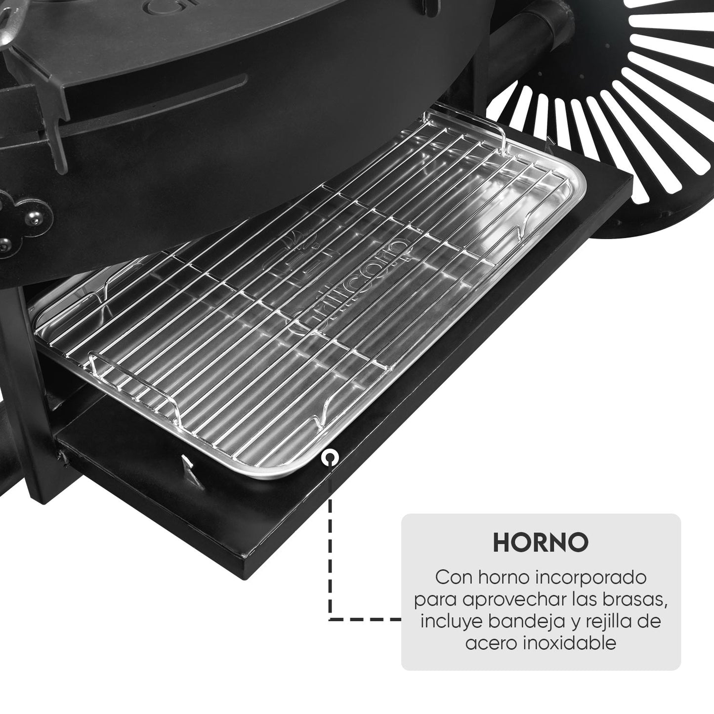 Domo Fogonero TITÁN de 120 cm | Grillcorp