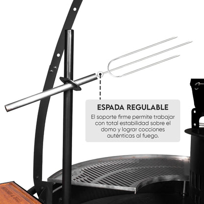 Domo Fogonero TITÁN de 120 cm | Grillcorp