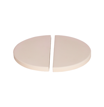 Deflactor de media luna para kamado