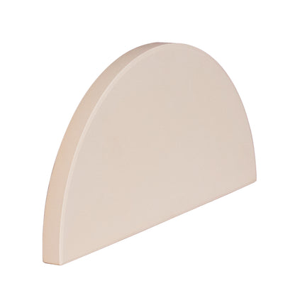 Deflactor de media luna para kamado