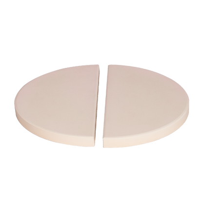 Deflactor de media luna para kamado