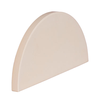 Deflactor de media luna para kamado