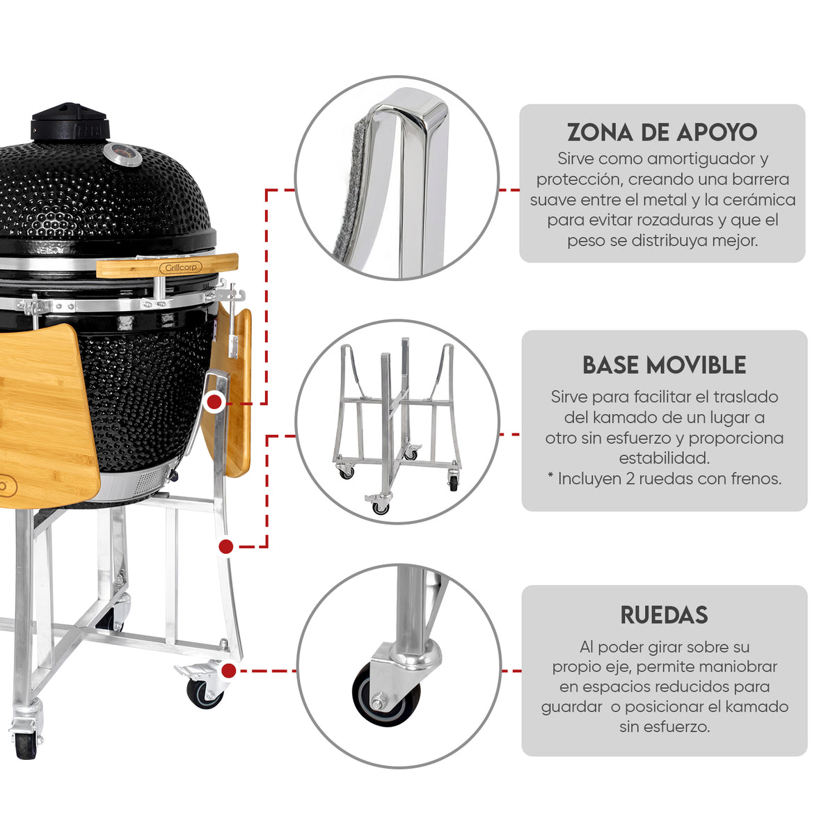 Kamado Granada 25"