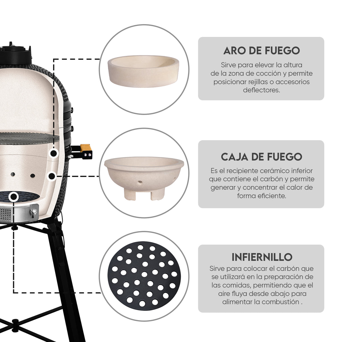Kamado Granada 15"