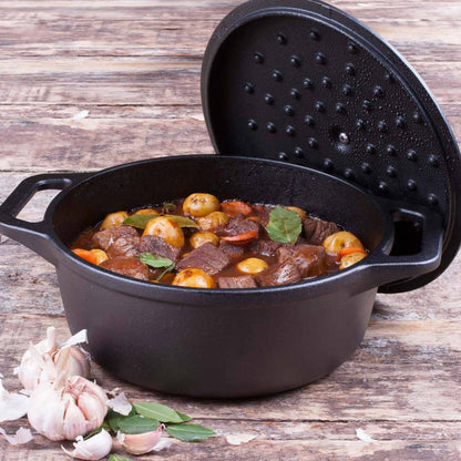 Horno Holandés de 4QT de Hierro Fundido Esmaltado - Victoria