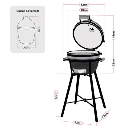 Kamado Granada 15"