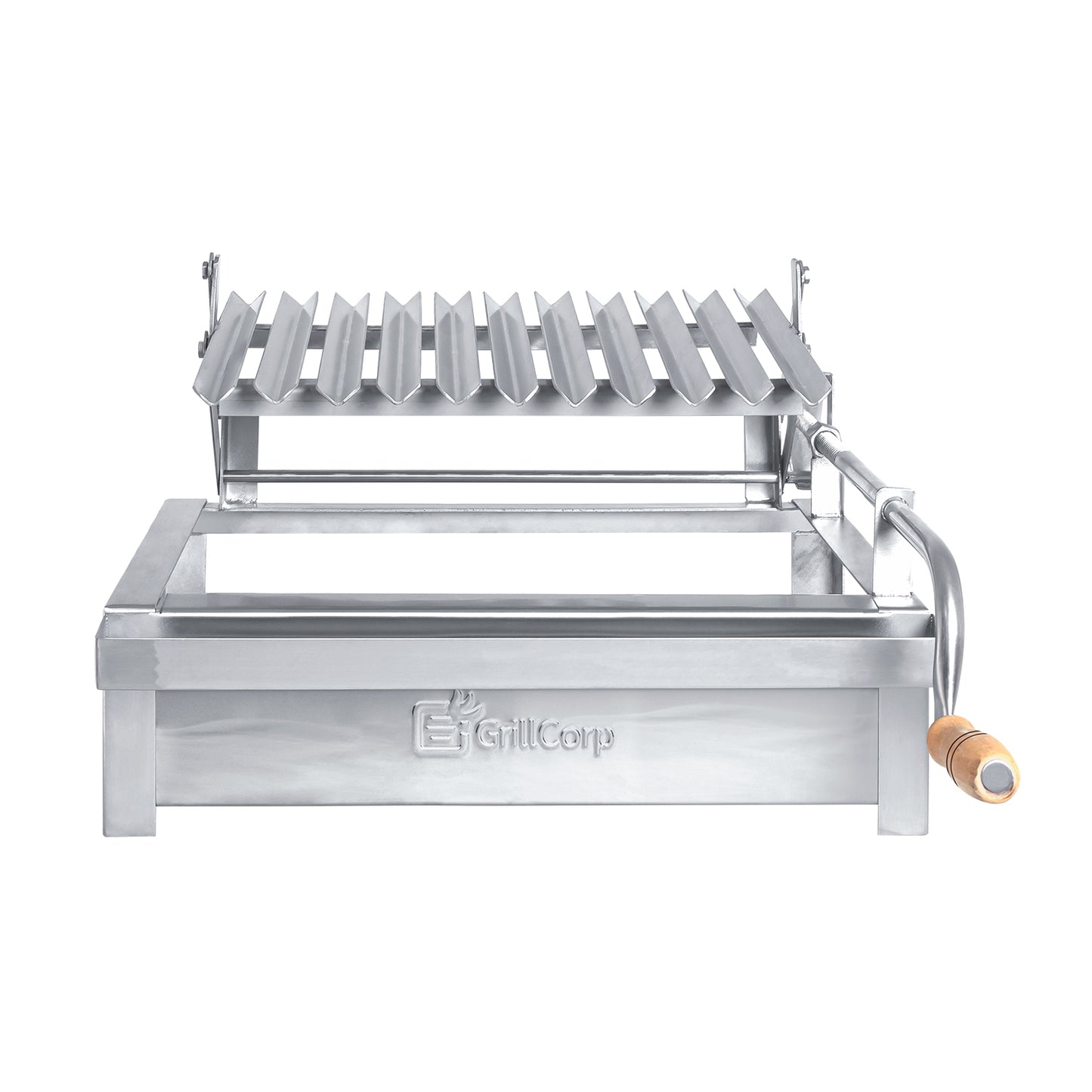 Parrilla Empotrable con sistema de levante Inoxidable Junior 32cm x 49cm