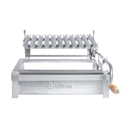 Parrilla Empotrable con sistema de levante Inoxidable Junior 32cm x 49cm