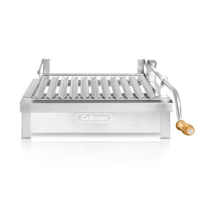 Parrilla Empotrable con sistema de levante Inoxidable Junior 32cm x 49cm