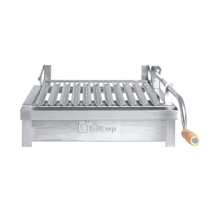 Parrilla Empotrable con sistema de levante Inoxidable Junior 32cm x 49cm
