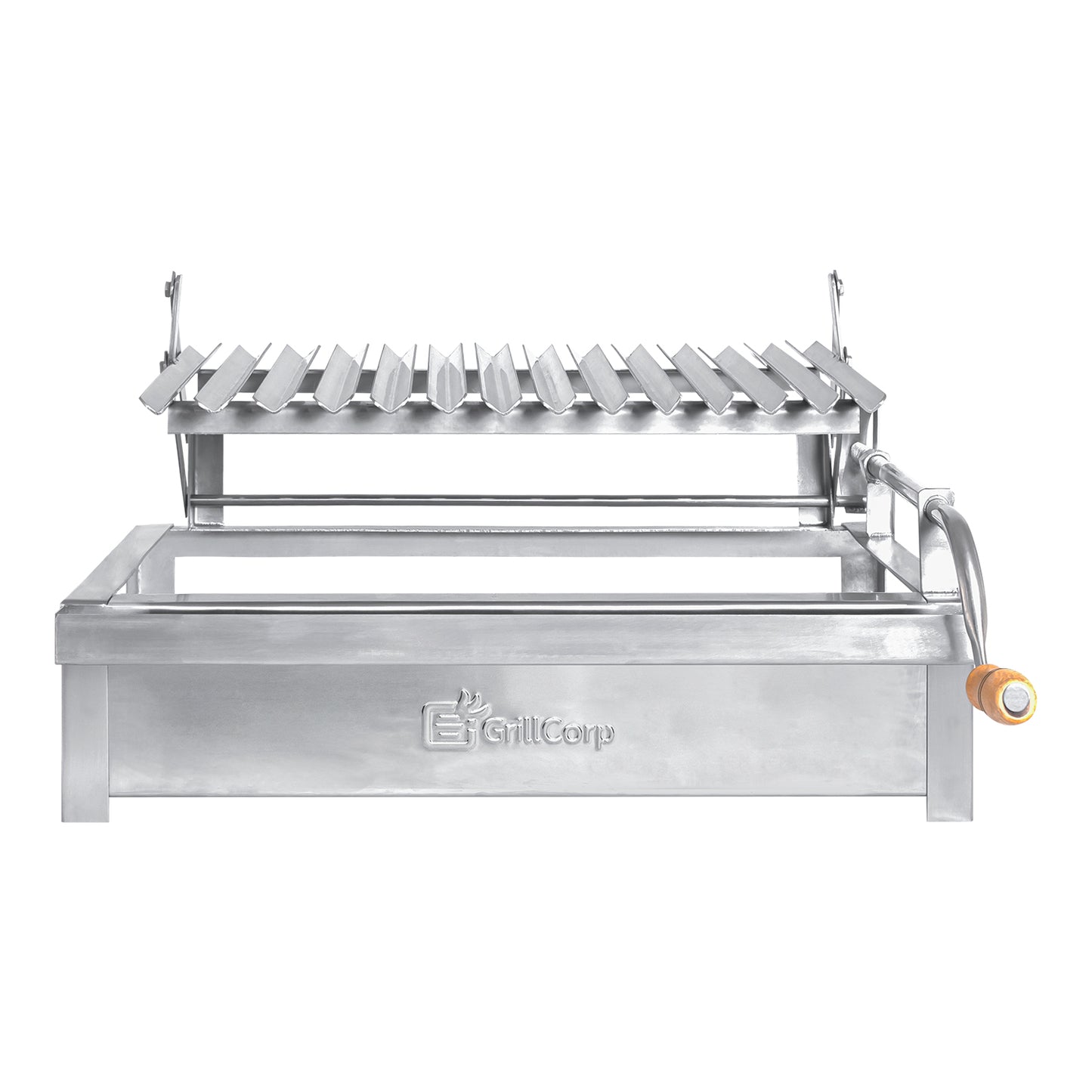 Parrilla Empotrable con sistema de levante Inoxidable Mediana 35cm x 59cm