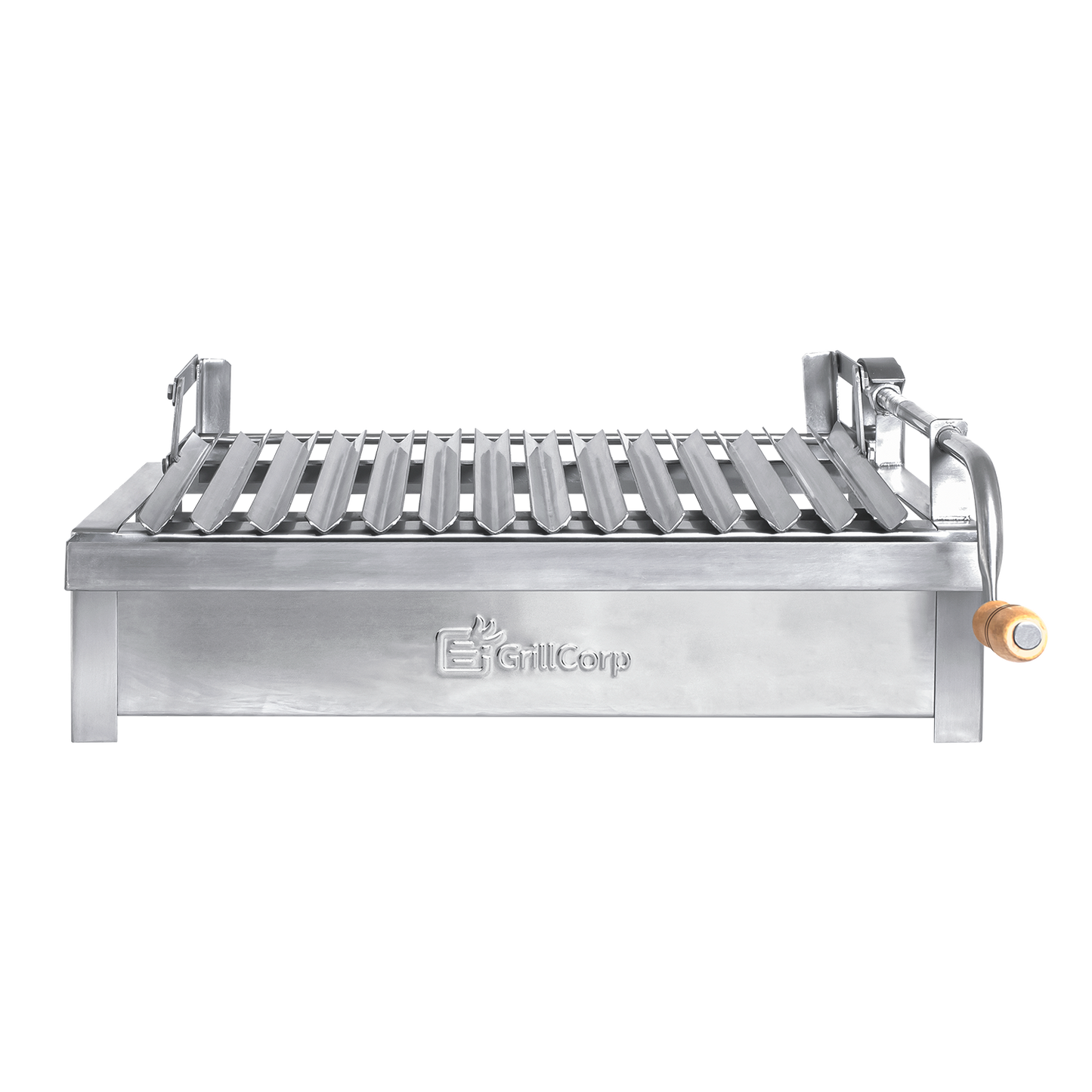 Parrilla Empotrable con sistema de levante Inoxidable Mediana 35cm x 59cm