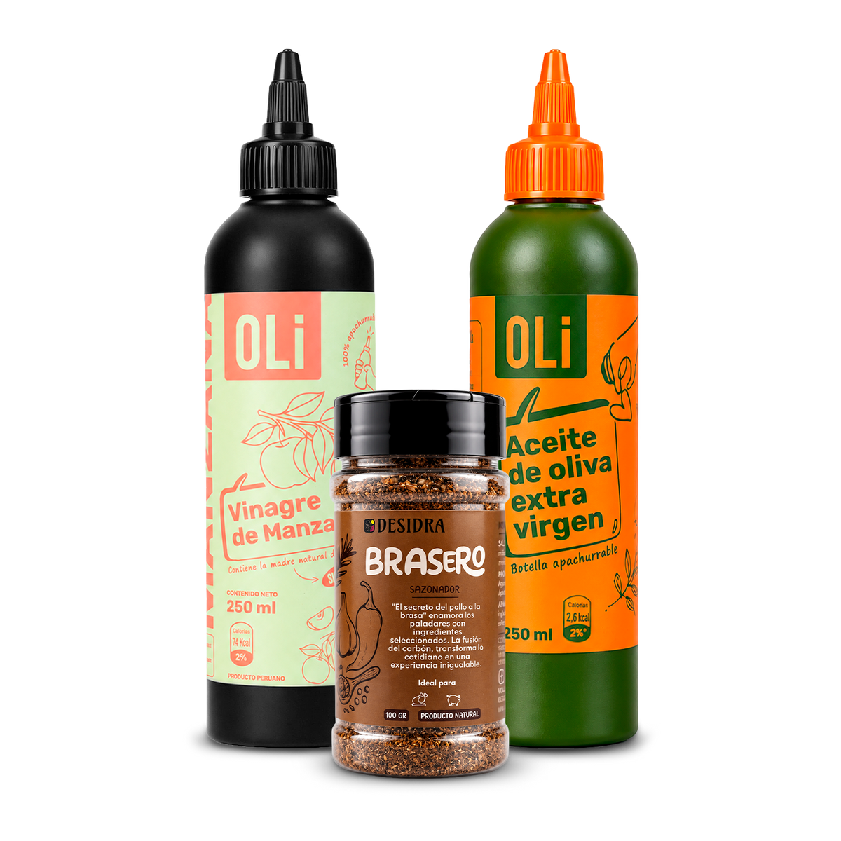 Combo OLi con Brasero Desidra | Pack Pollo Parrillero