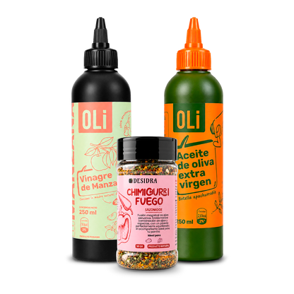 Combo OLi con Chimichurri Fuego Desidra | Pack Chimi Parrillero
