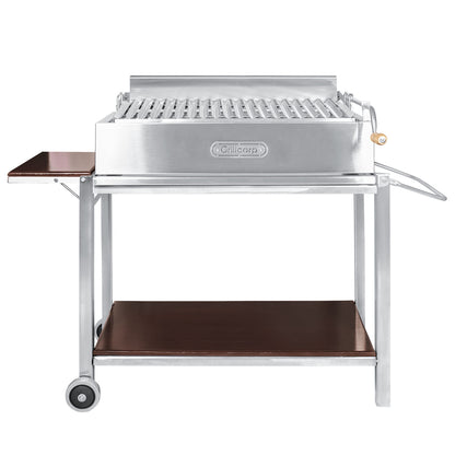 Parrilla Argentina Grande Empotrable Inoxidable 80cm x 50cm | Grillcorp