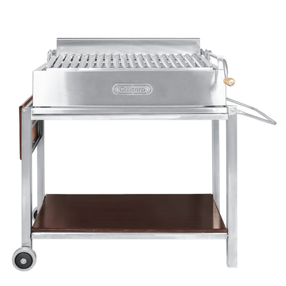 Parrilla Argentina Grande Empotrable Inoxidable 80cm x 50cm | Grillcorp