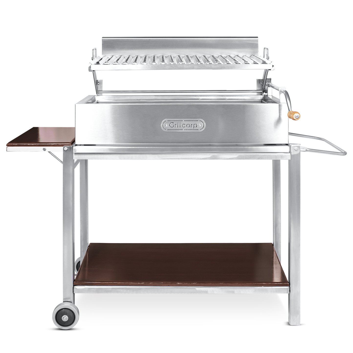 Parrilla Argentina Grande Empotrable Inoxidable 80cm x 50cm | Grillcorp