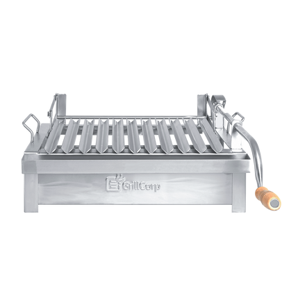 Parrilla con sistema de levante Inoxidable