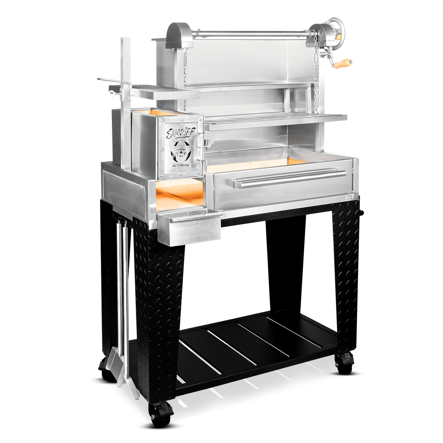 Parrilla Uruguaya Mediana 98x156x52