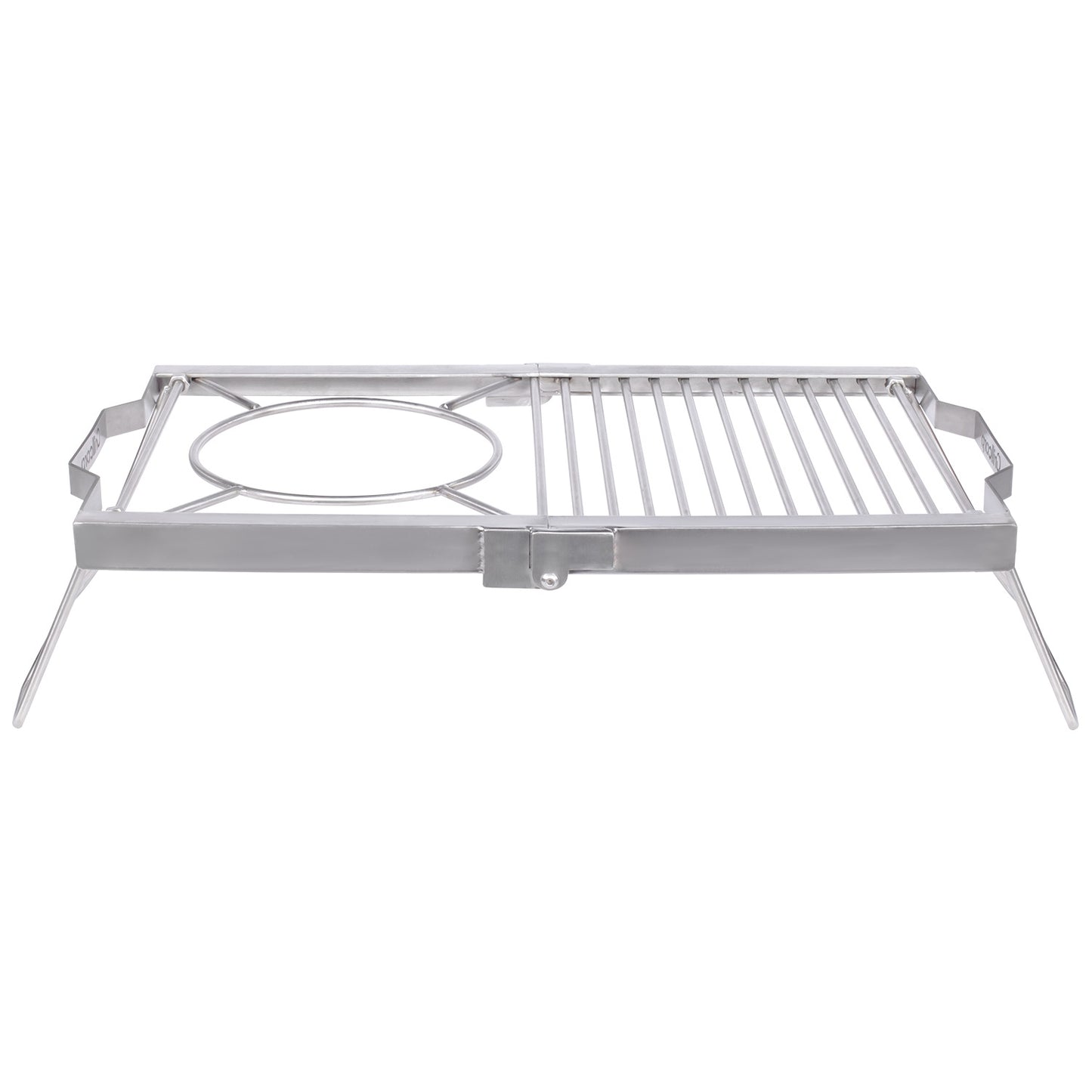 Set de Camping Parrillero Inoxidable x 4 piezas