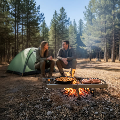 Parrilla Mediana de Camping Inoxidable