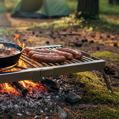 Parrilla Mediana de Camping Inoxidable