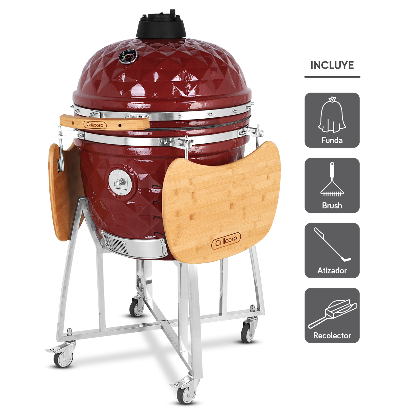 Kamado Diamante 23.5" | Grillcorp