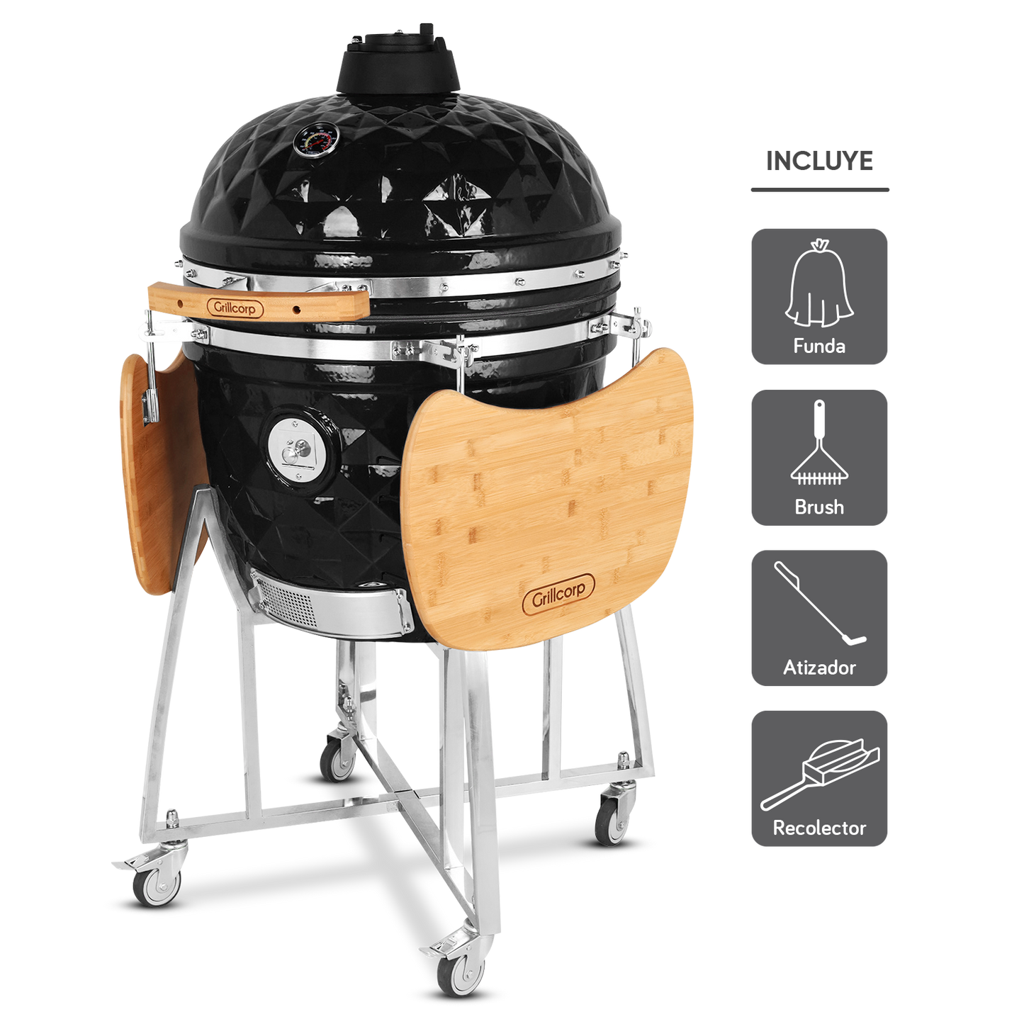 Kamado Diamante 23.5" | Grillcorp